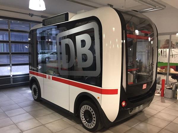 3D-печатные беспилотные автобусы Olli вышли на берлинский маршрут
