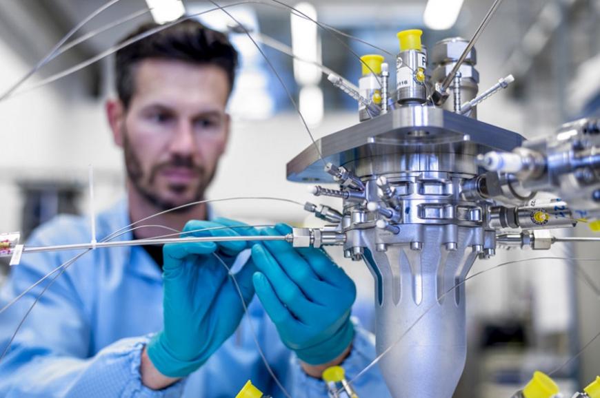 ESA испытывает прототип 3D-печатного ракетного двигателя