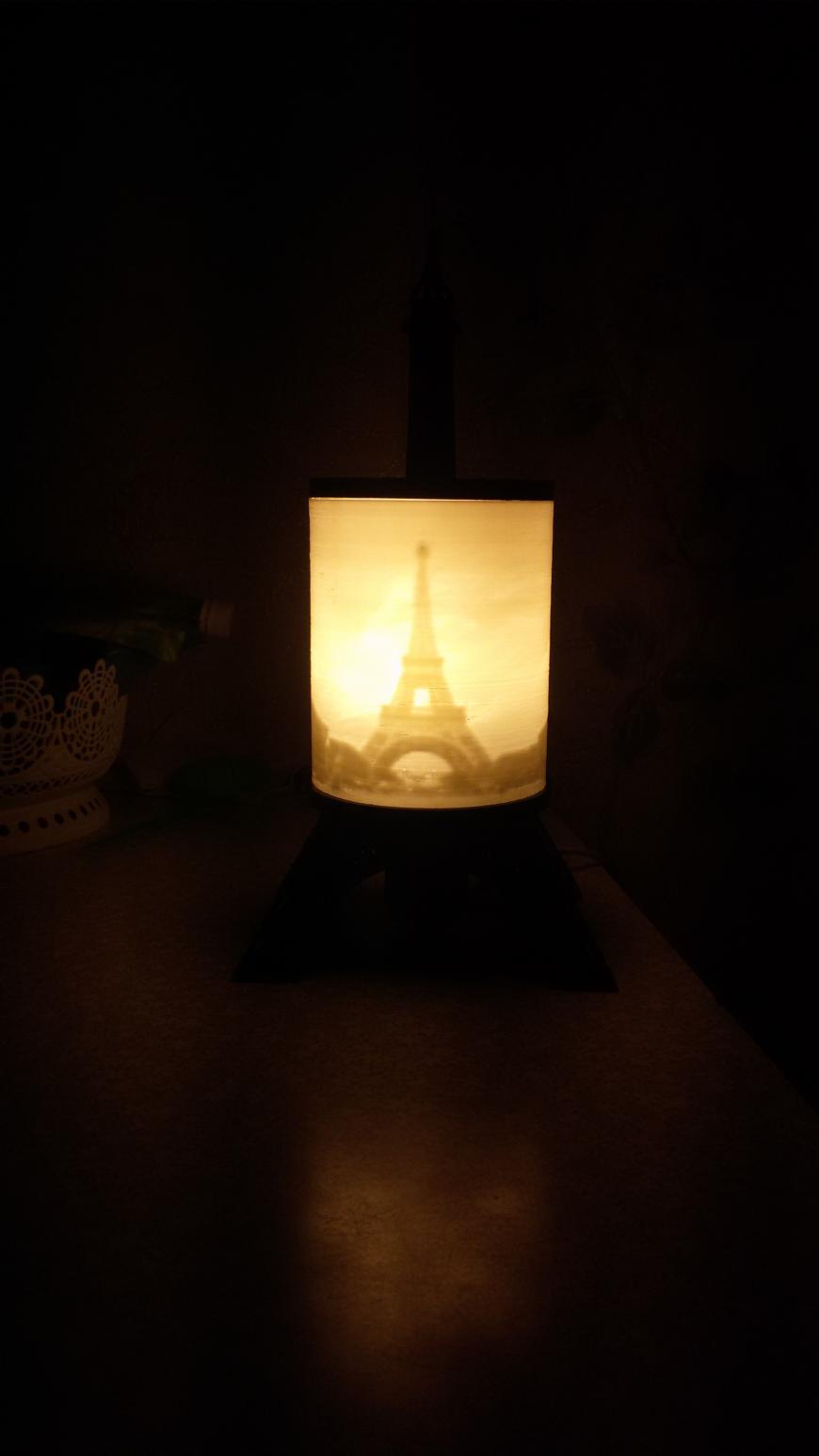 Хочу в Париж! Светильник для любителей столицы Франции