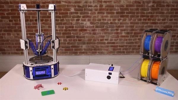 Компания Mosaic разрабатывает специализированный слайсер для цветной 3D-печати