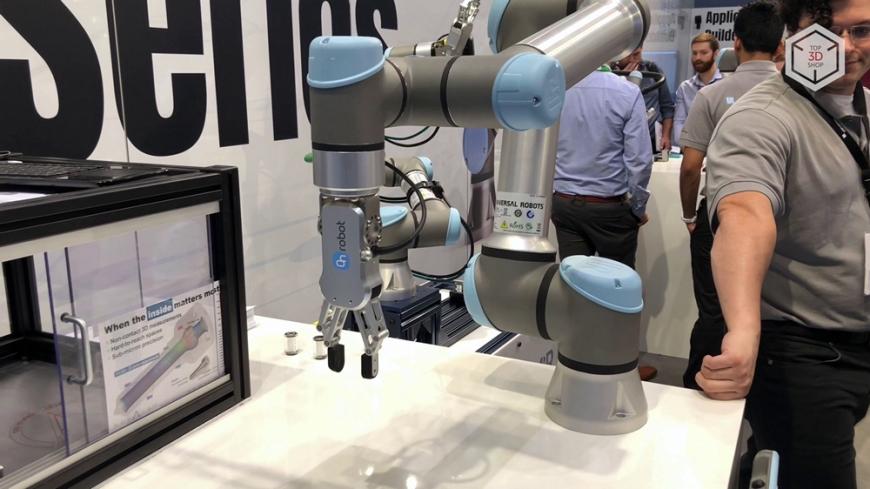 Коллаборативные роботы Universal Robots на выставке IMTS 2018 в Чикаго