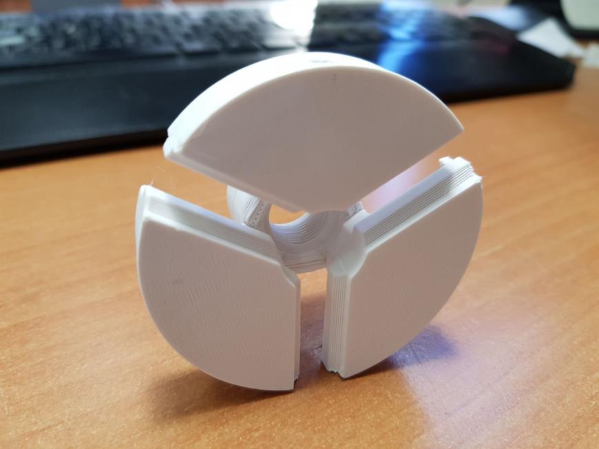 Печать зажимного патрона на 3D принтере SkyOne