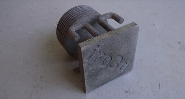 3D-принтер Iro3D печатает порошковой сталью с минимальной усадкой и без дорогостоящих лазеров