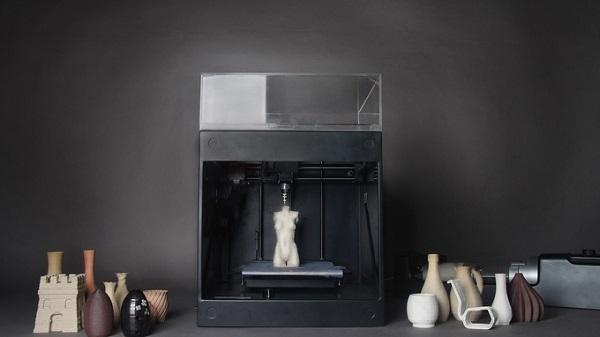 ClayXYZ предлагает специализированный экструдер для 3D-печати глиной