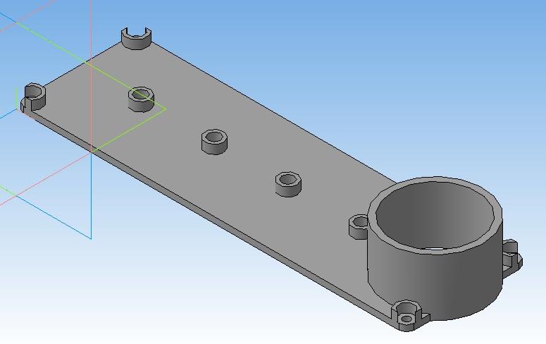 Моделирование и печать редуктора для изготовления электрогенератора.