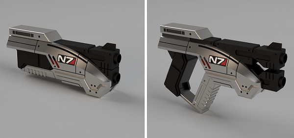 Вокруг света с 3Dtoday: реплика пистолета M3 Predator, отечественный промышленный 3D-принтер МЛ6-1 и 3D-печатная «Кузькина мать»