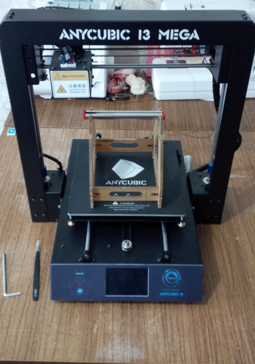 Мой первый 3D-принтер из коробки который просто печатает