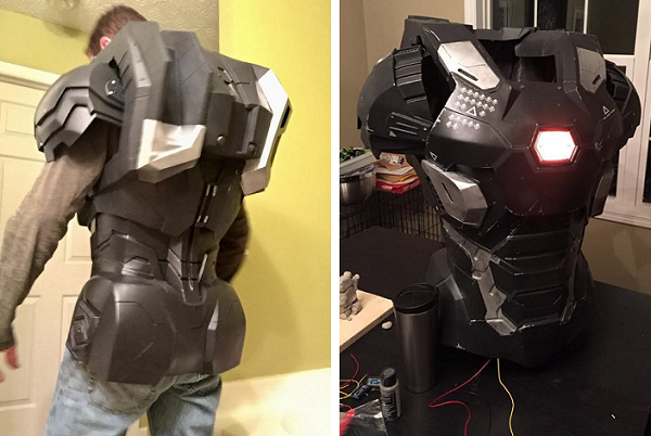 Ветеран армии США занимается 3D-печатью костюмов «Железного человека»