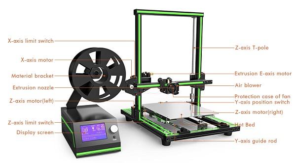 Новый бюджетный 3D-принтер Anet E10 временно доступен за $299