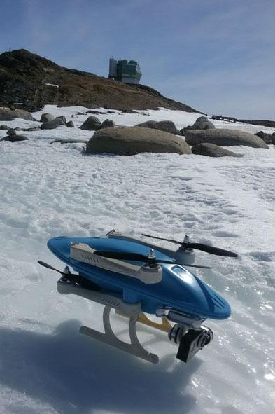Китайские исследователи используют 3D-печатные дроны в Антарктике