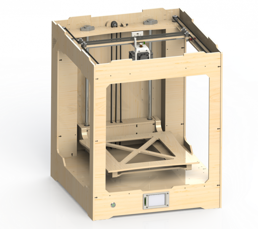 3D Принтер Fribot MAX. Часть 1. Краткое описание.