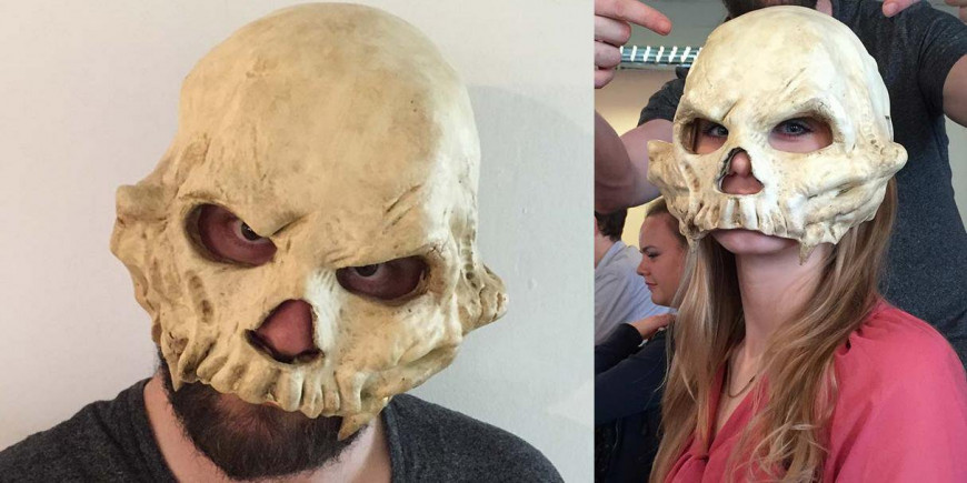 Скачайте 3D-модель и распечатайте маску-череп одичалого из сериала «Игра престолов»