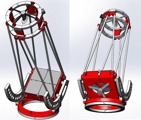 Петербургский астроном-любитель использовал 3D-принтер в создании телескопа собственной конструкции