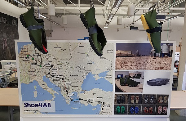 Студент лондонского вуза создает универсальную 3D-печатную обувь для сирийских беженцев