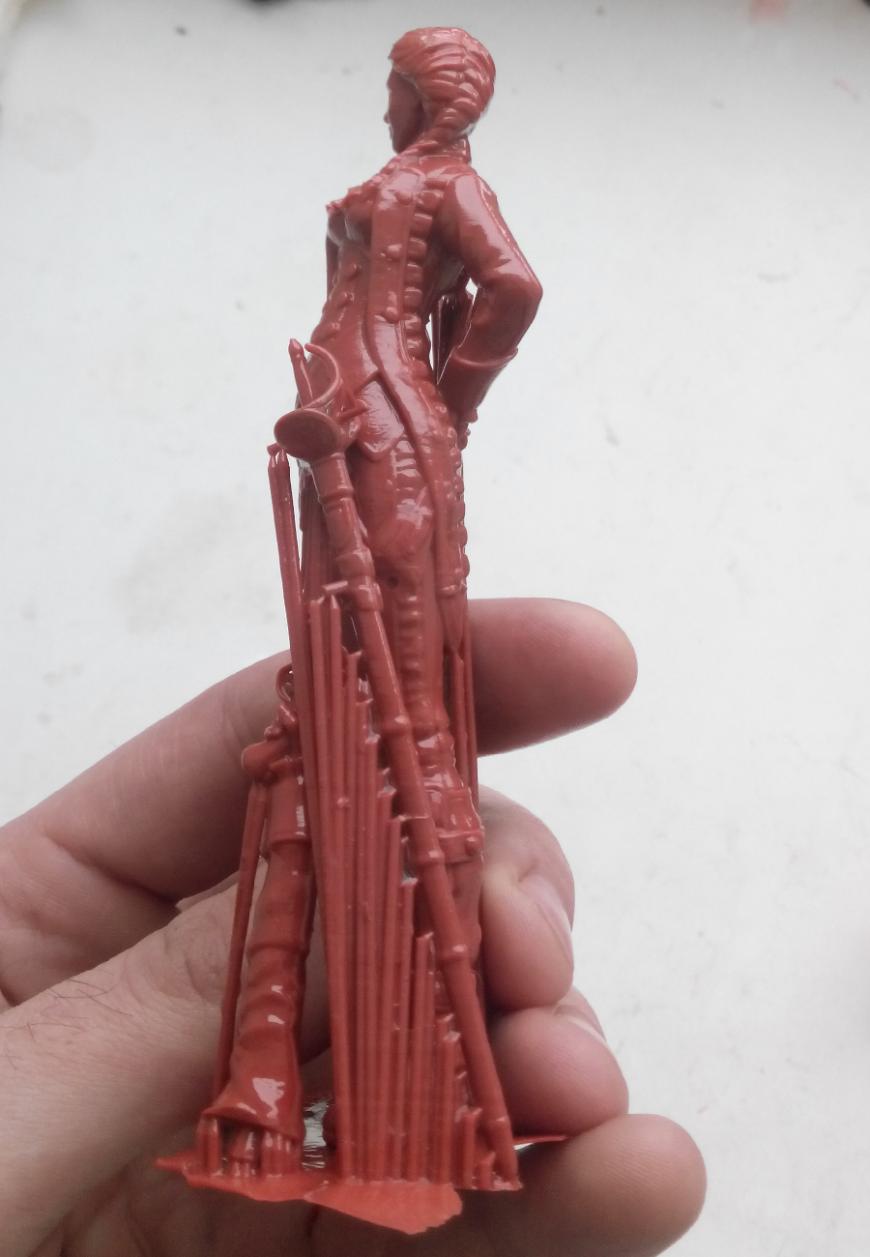 Lady Grace - фигурка 120мм, фотополимерная печать, EGL1.1
