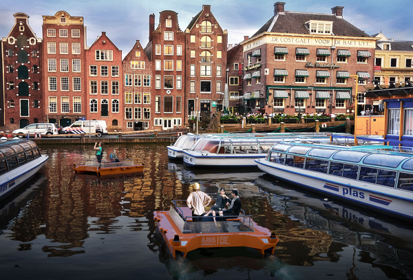 В США и Нидерландах испытывают 3D-печатные роботизированные лодки Roboat