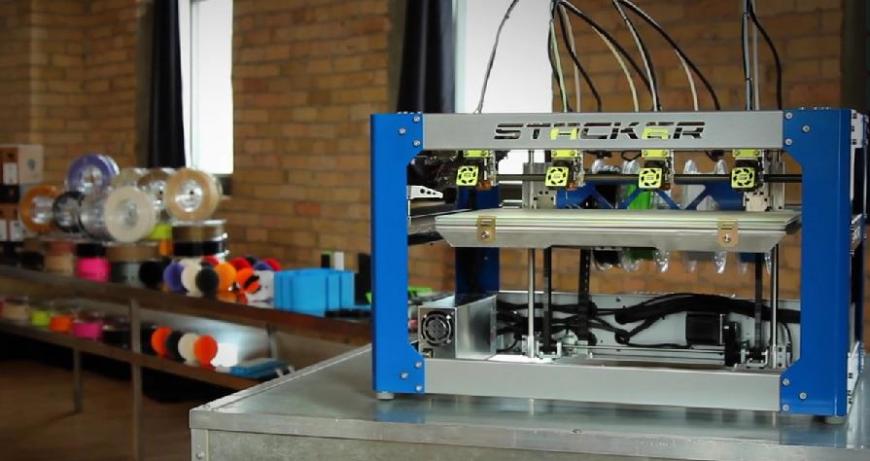 Уникальный модульный 3D-принтер STACKER готов покорить спонсоров Kickstarter