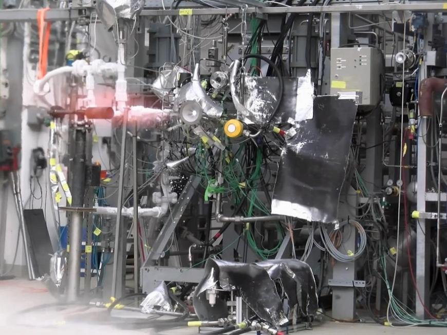 ESA испытывает прототип 3D-печатного ракетного двигателя