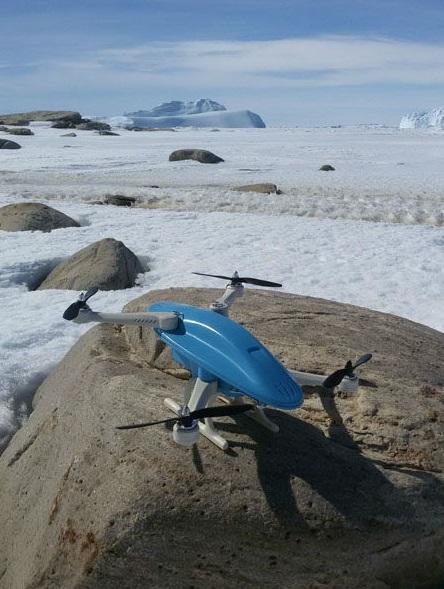 Китайские исследователи используют 3D-печатные дроны в Антарктике