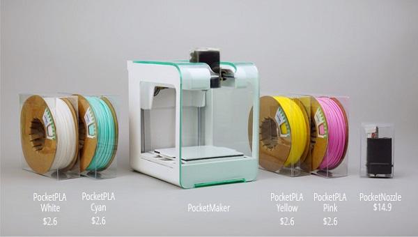 PocketMaker предлагает миниатюрный 3D-принтер стоимостью менее $100
