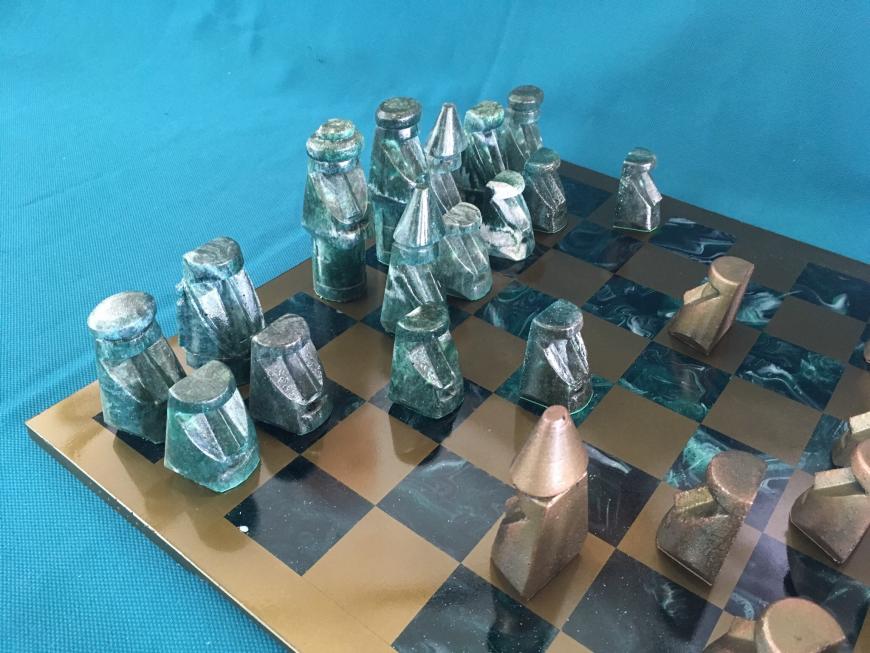 Мастер-модели шахмат для литья в силикон