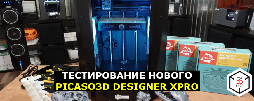Тестирование нового Picaso3D Designer X Pro