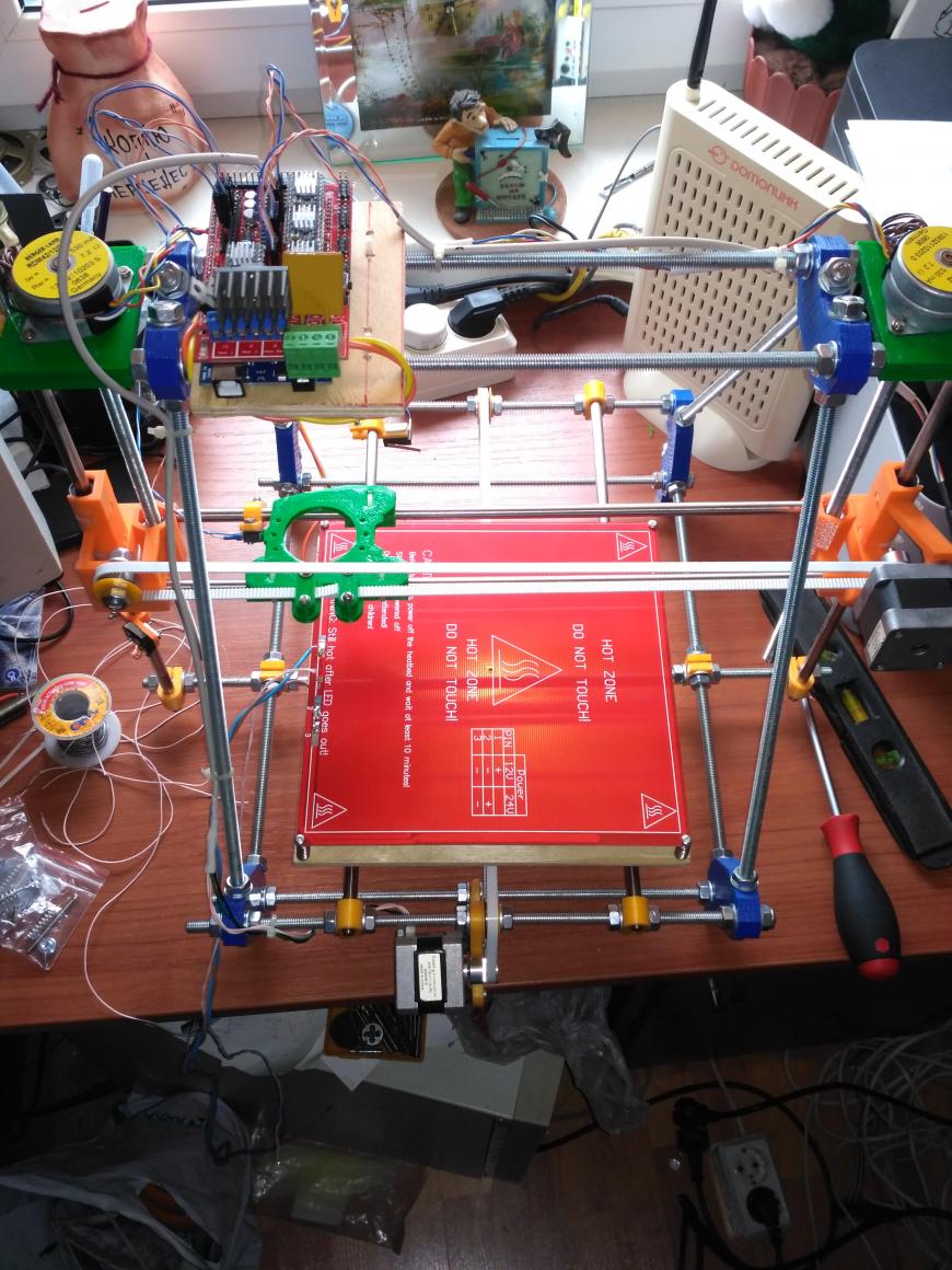 Принтер для начинающих 3D печатников Prusa i2.