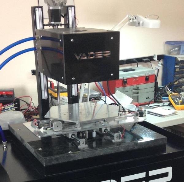 Vader Systems разрабатывает струйный 3D-принтер для печати расплавленными металлами