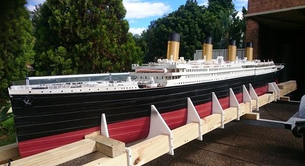 3D-печать, судомоделизм и гигантомания: самая большая радиоуправляемая модель «Титаника» в мире