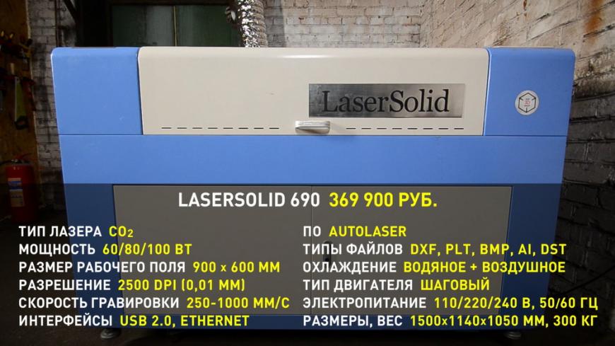 Обзор лазерных ЧПУ станков LaserSolid