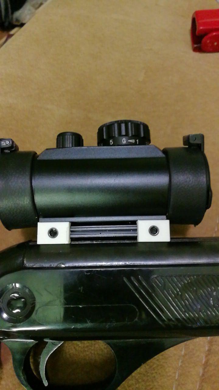 Крепление оптического прицела Bushnell для пневматической винтовки ИЖ-38с.