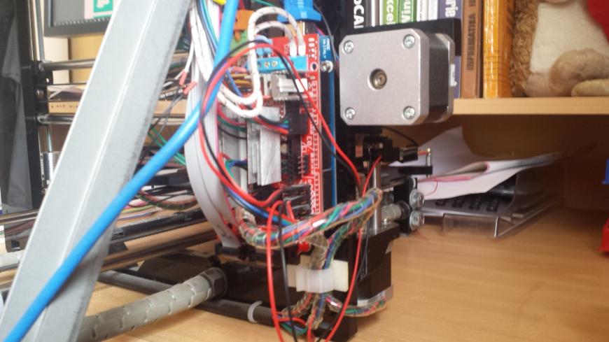 Беда с 3Д самодельным принтером