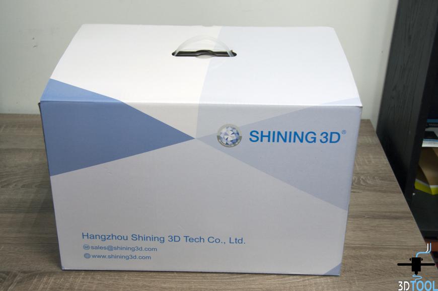 Распаковка 3D сканера Shining 3D AutoScan-DS-EX