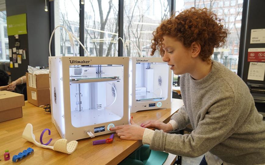 Применение 3D-принтера Ultimaker в инженерной школе NYU Tandon