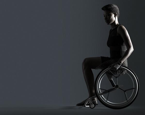 Бенджамин Хьюберт создает элегантные 3D-печатные инвалидные коляски
