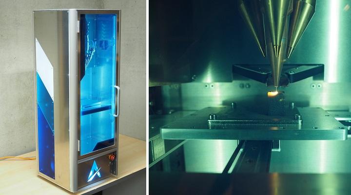 Настольный 3D-принтер Additec μPrinter печатает металлическими порошками и сварочной проволокой