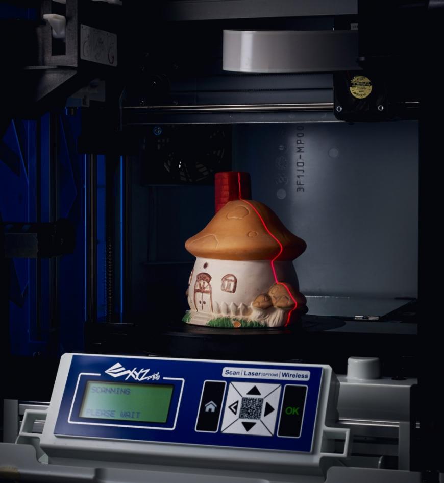 Анонс многофункционального 3D-принтера XYZprinting da Vinci Jr. 3-in-1