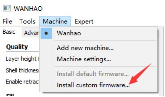 Обновляем прошивку на Wanhao Duplicator i3 PLUS