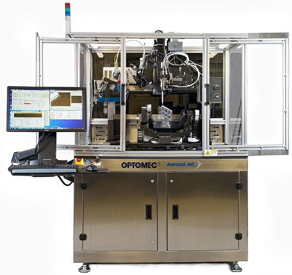 Технология 3D-печати аэрозольным напылением от Optomec позволяет создавать электронику на микронном уровне