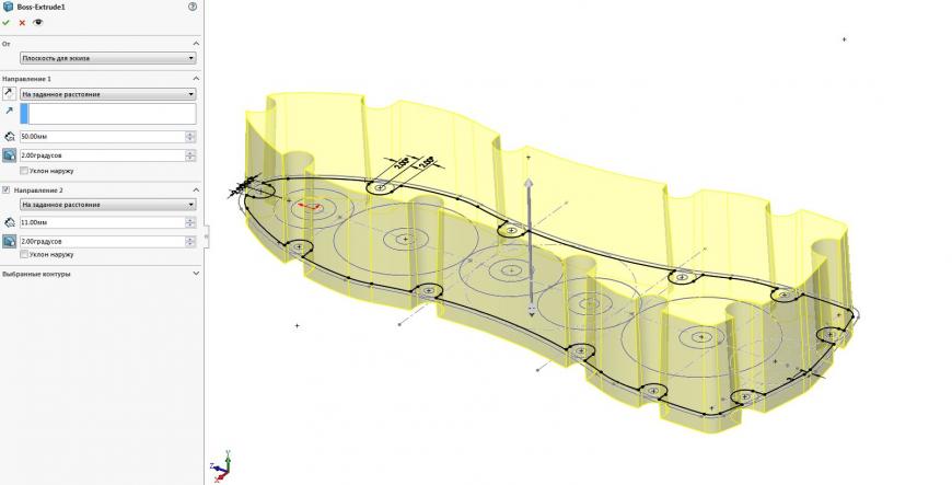 3D моделирование в SolidWorks 2014. Часть 12.