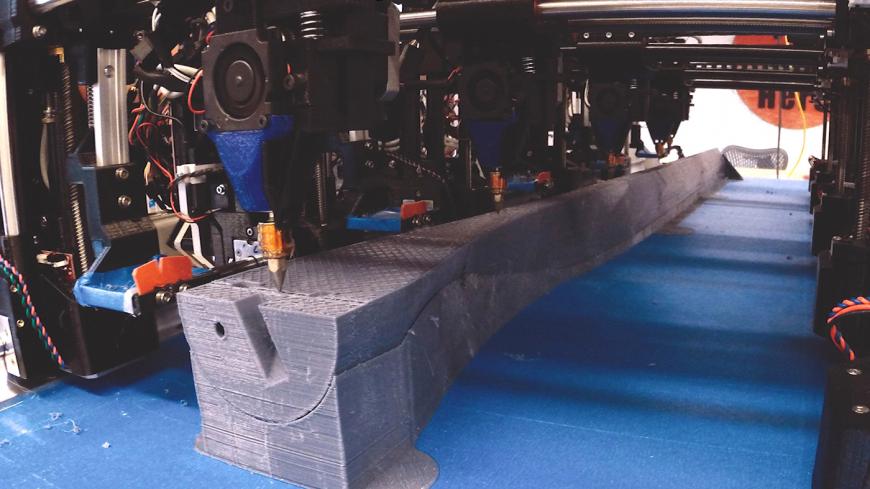 Autodesk разработал мультиголовочный 3D-принтер для  быстрой печати огромных деталей