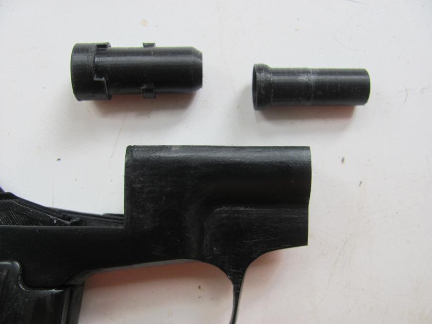 Печатаем подетальную модель пистолета ПСС