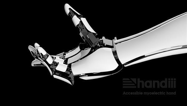 Японский стартап Exii представляет миоэлектрический 3D-печатный протез руки Handiii