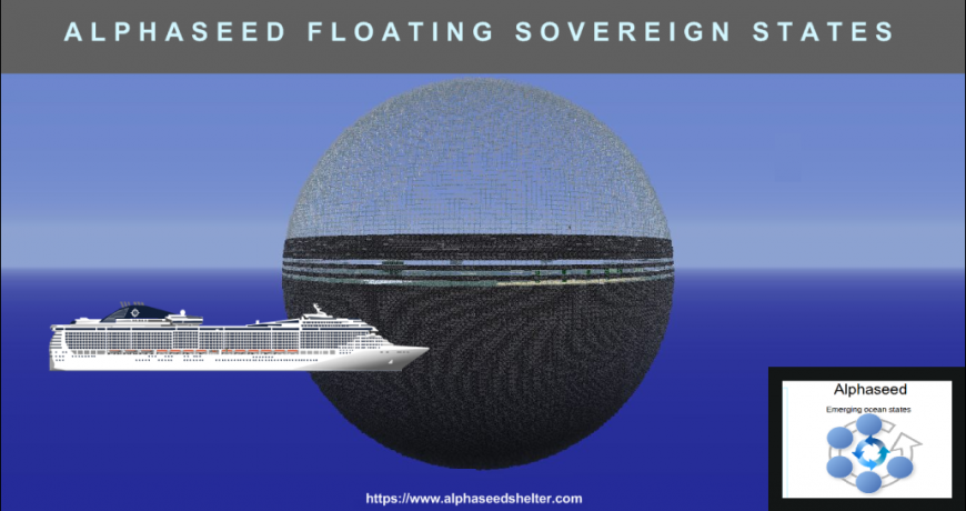 Авторы проекта Alphaseed планируют построить плавучие и подводные города с помощью 3D-принтеров