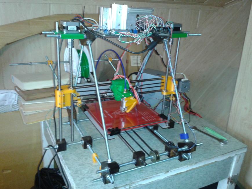 Рассказ про мой самодельный 3D принтер.