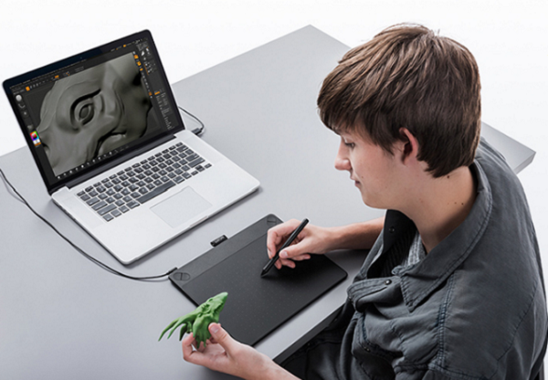 Компания Wacom представила планшет для 3D-рисования Intuos 3D