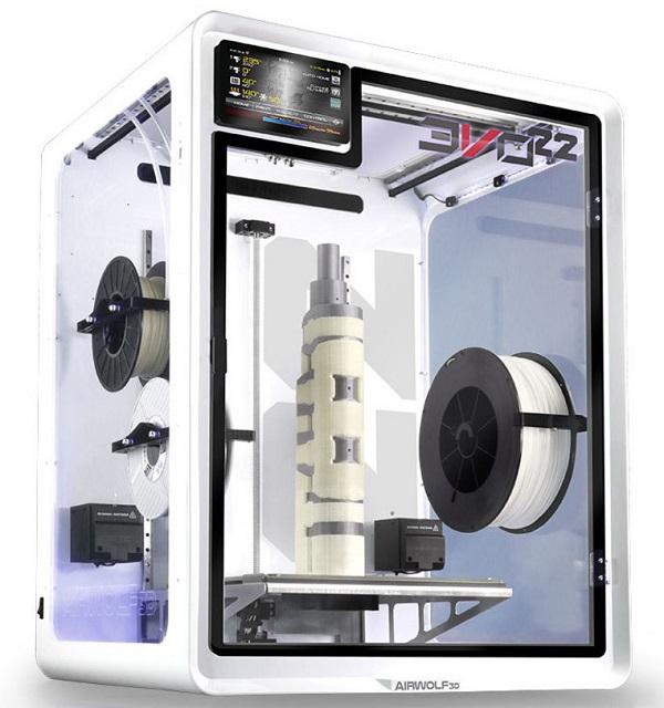 Airwolf предлагает крупноформатные настольные 3D-принтеры EVO 22
