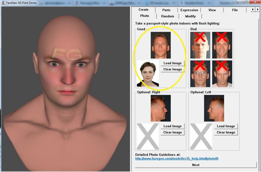 FaceGen 3D Print