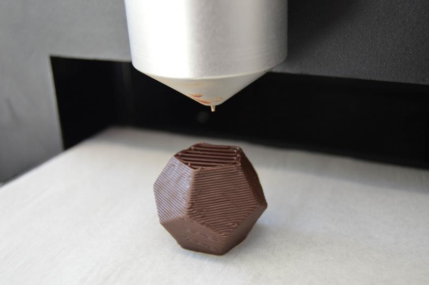 Шоколадный 3D-принтер - скоро в продаже !!!