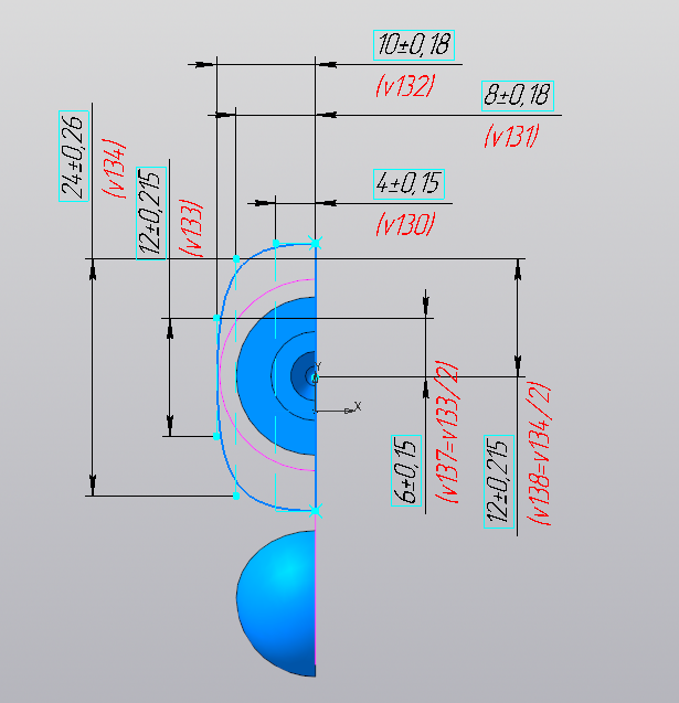 КОМПАС-3D v17 Home. Основы 3D-проектирования. Часть 9. Эргономичный маркер.